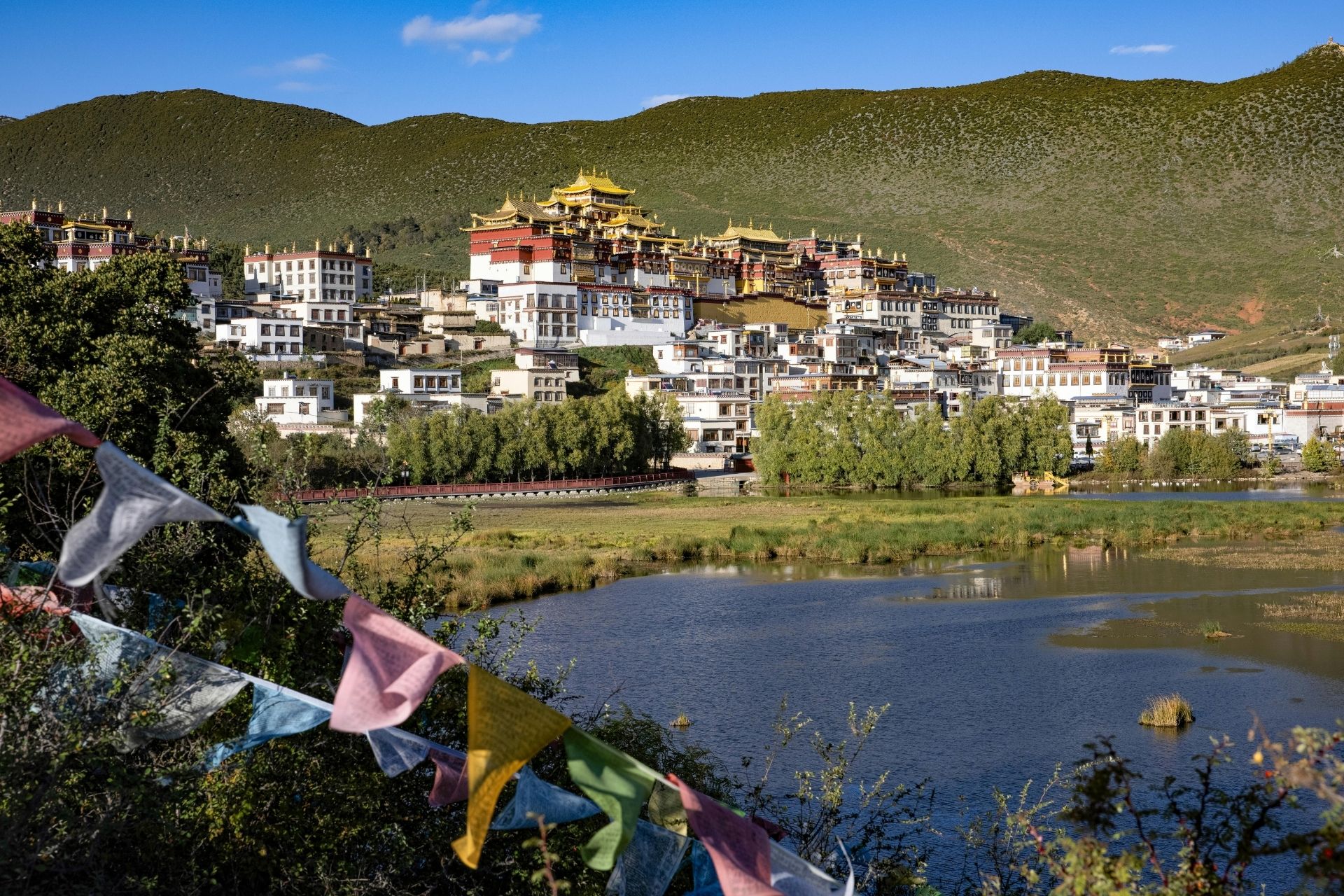 Serene View of Songzanlin Monastery in Shangri-La